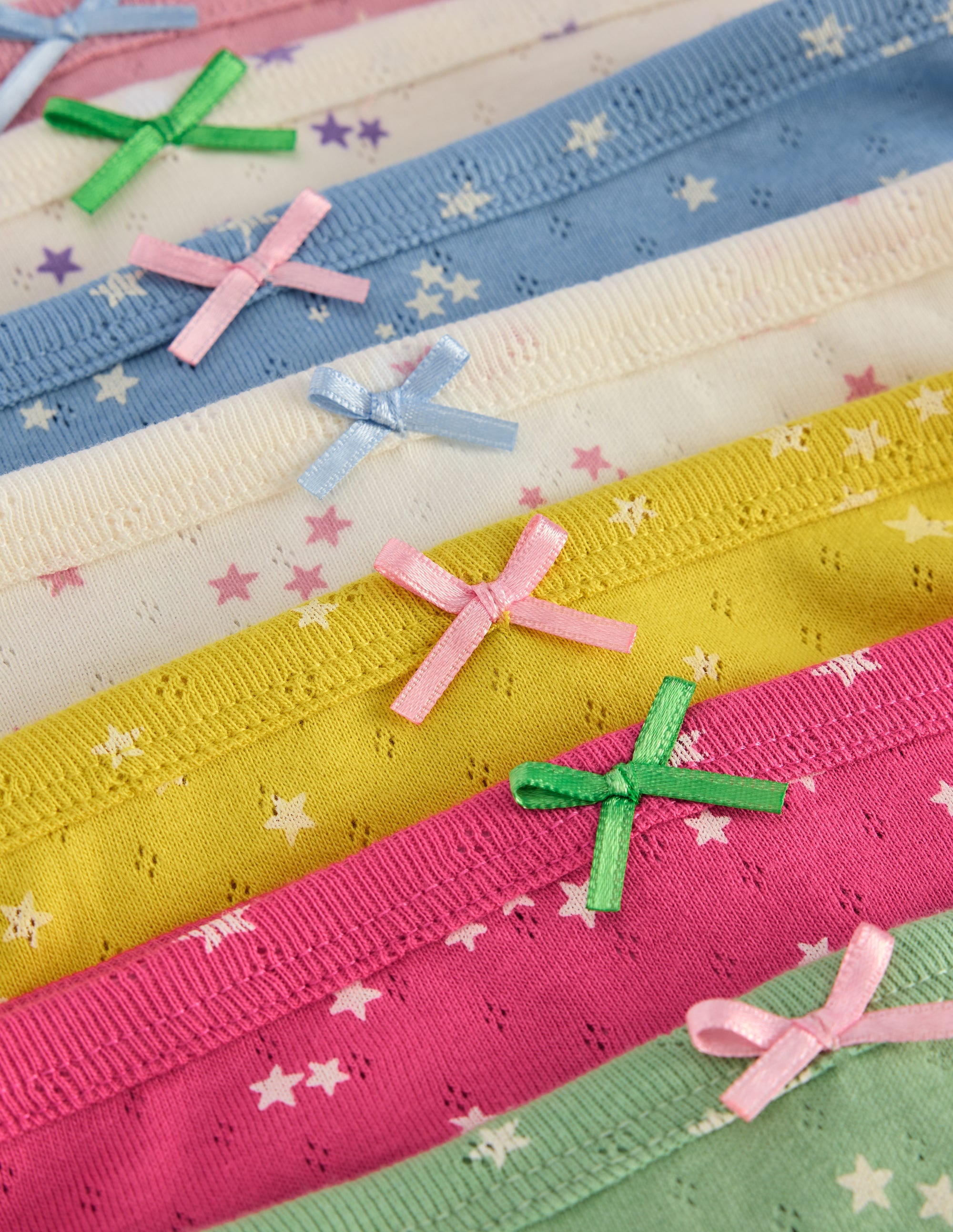 7-pack Pointelle Underwear-Multi Stars - Image 3