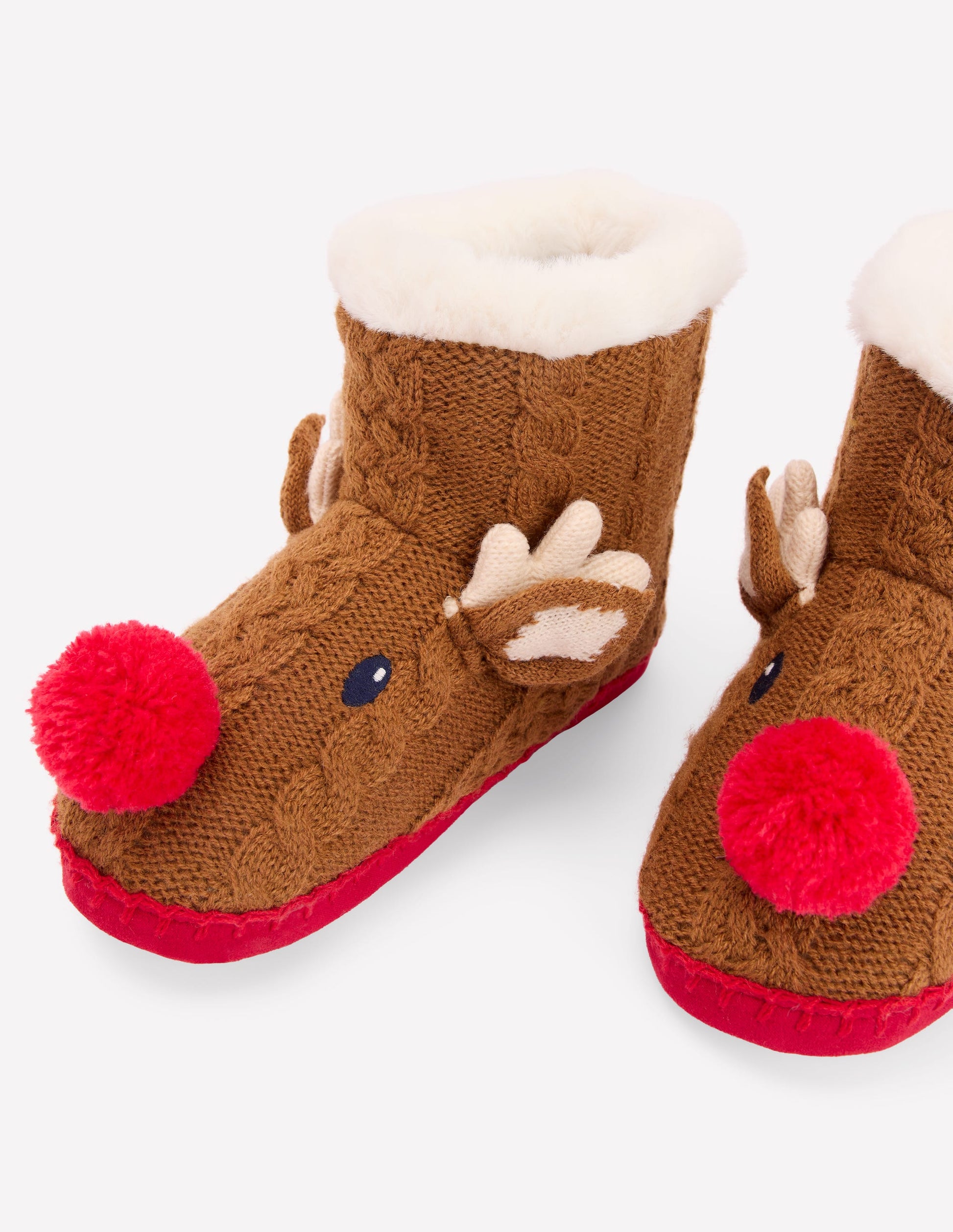 Novelty Slipper Boots-Reindeer-3