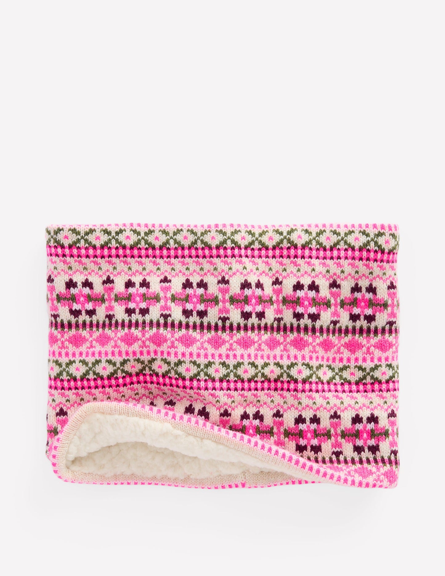 Fair Isle Snood-Heritage Fair Isle