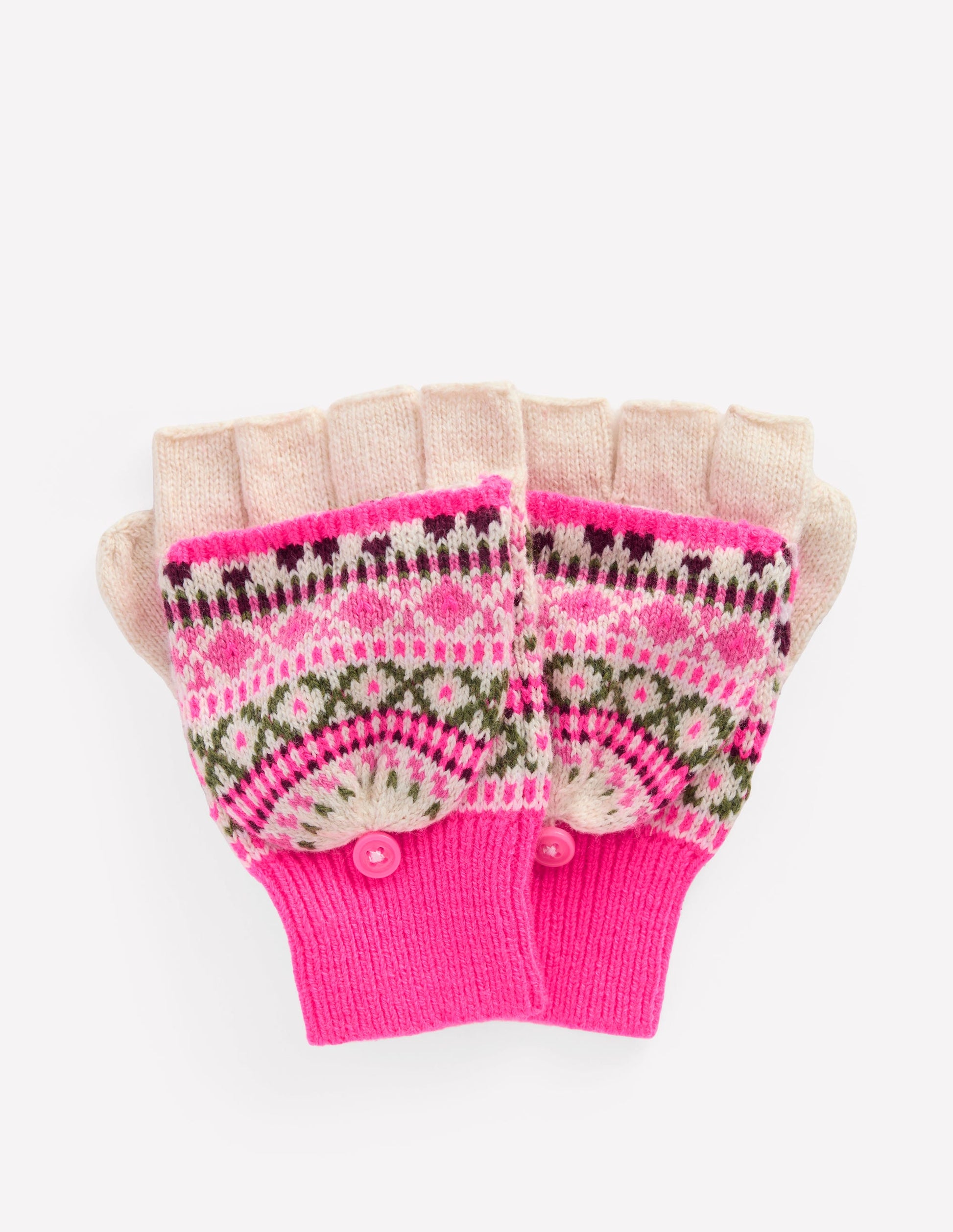 Fair Isle Mittens-Heritage Fair Isle-1