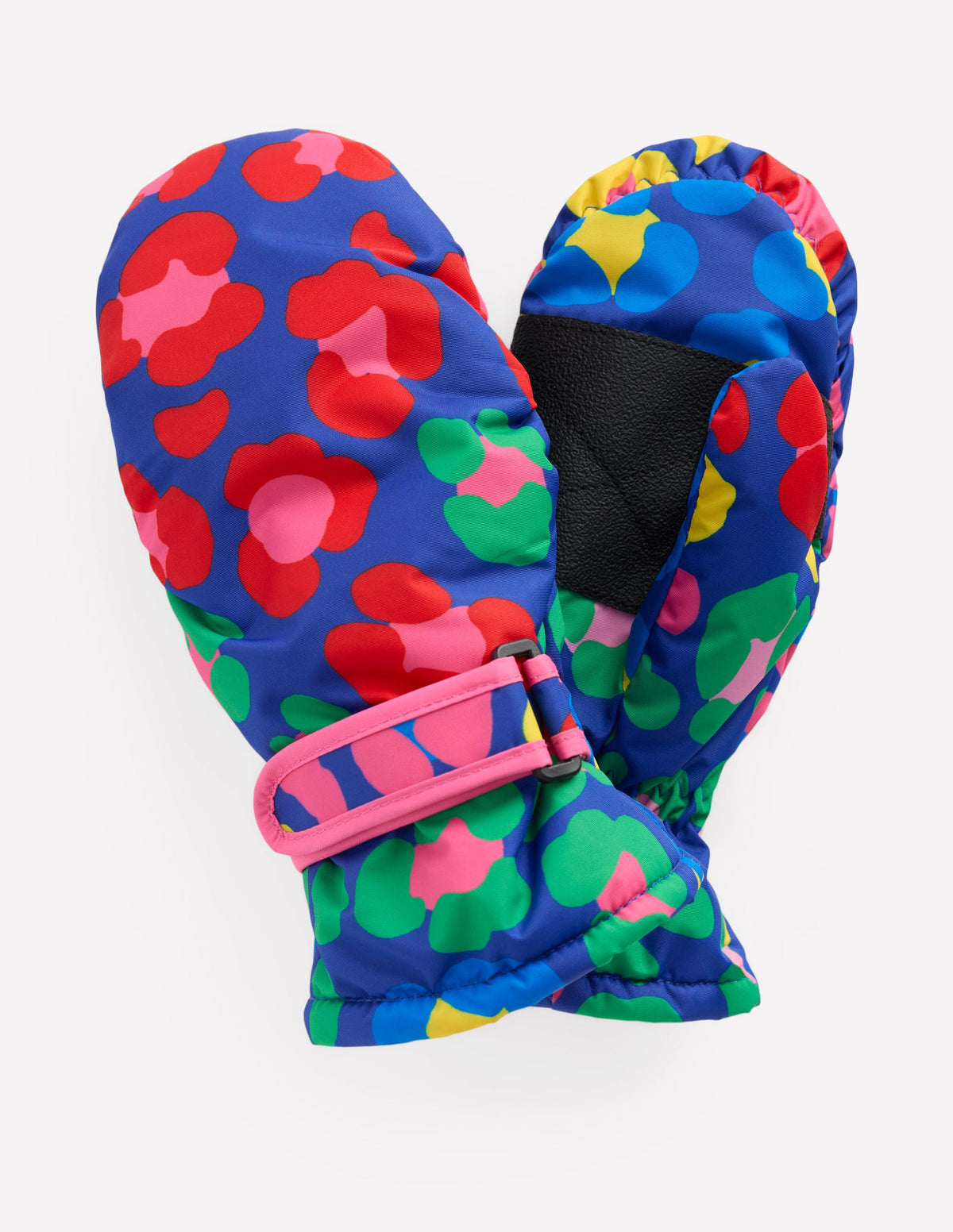 All Weather Mittens-Multi Rainbow Leopard - Image 1