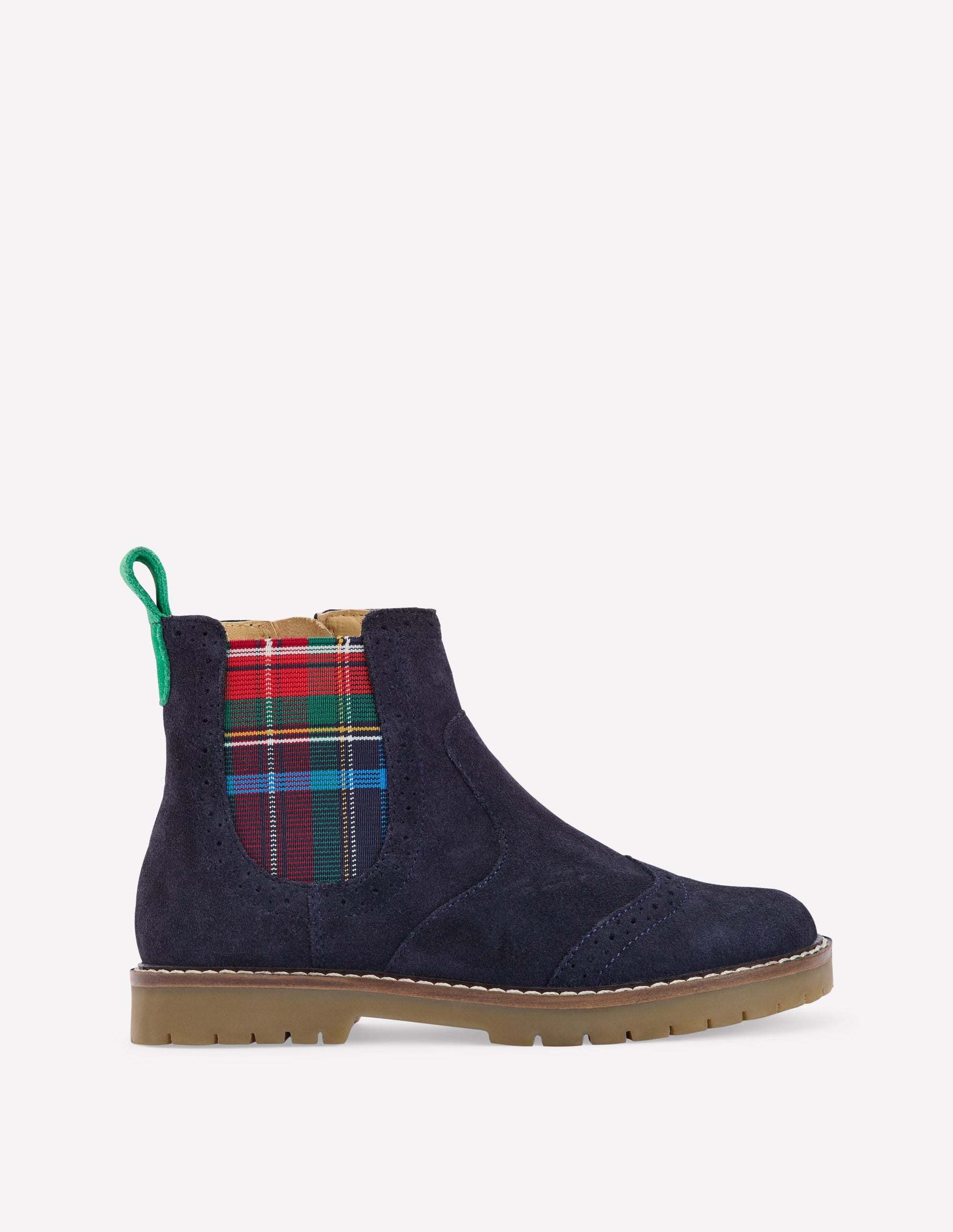 Suede Chelsea Boots-College Navy Suede-1