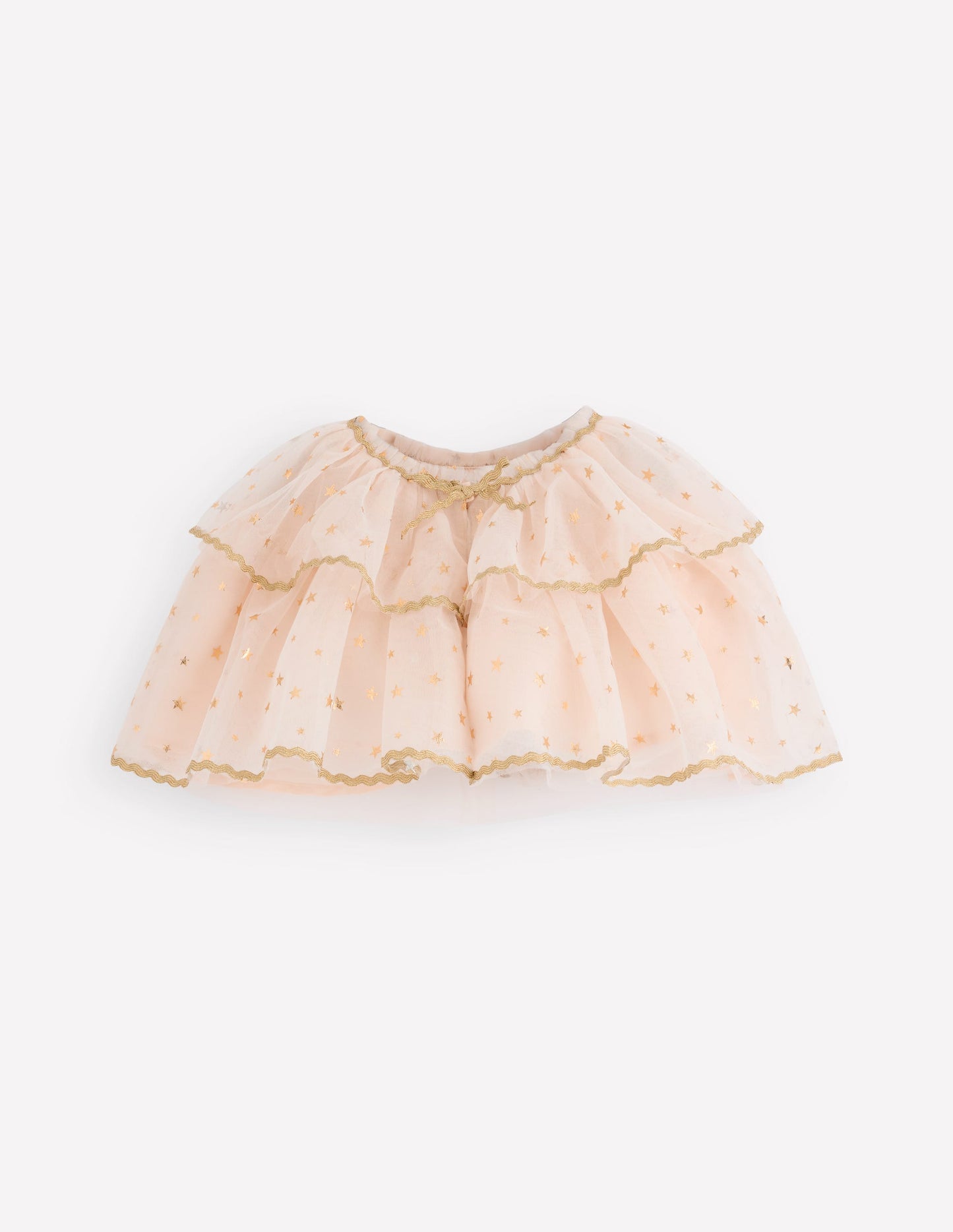 Tulle Cape-Soft Ivory/ Gold Confetti