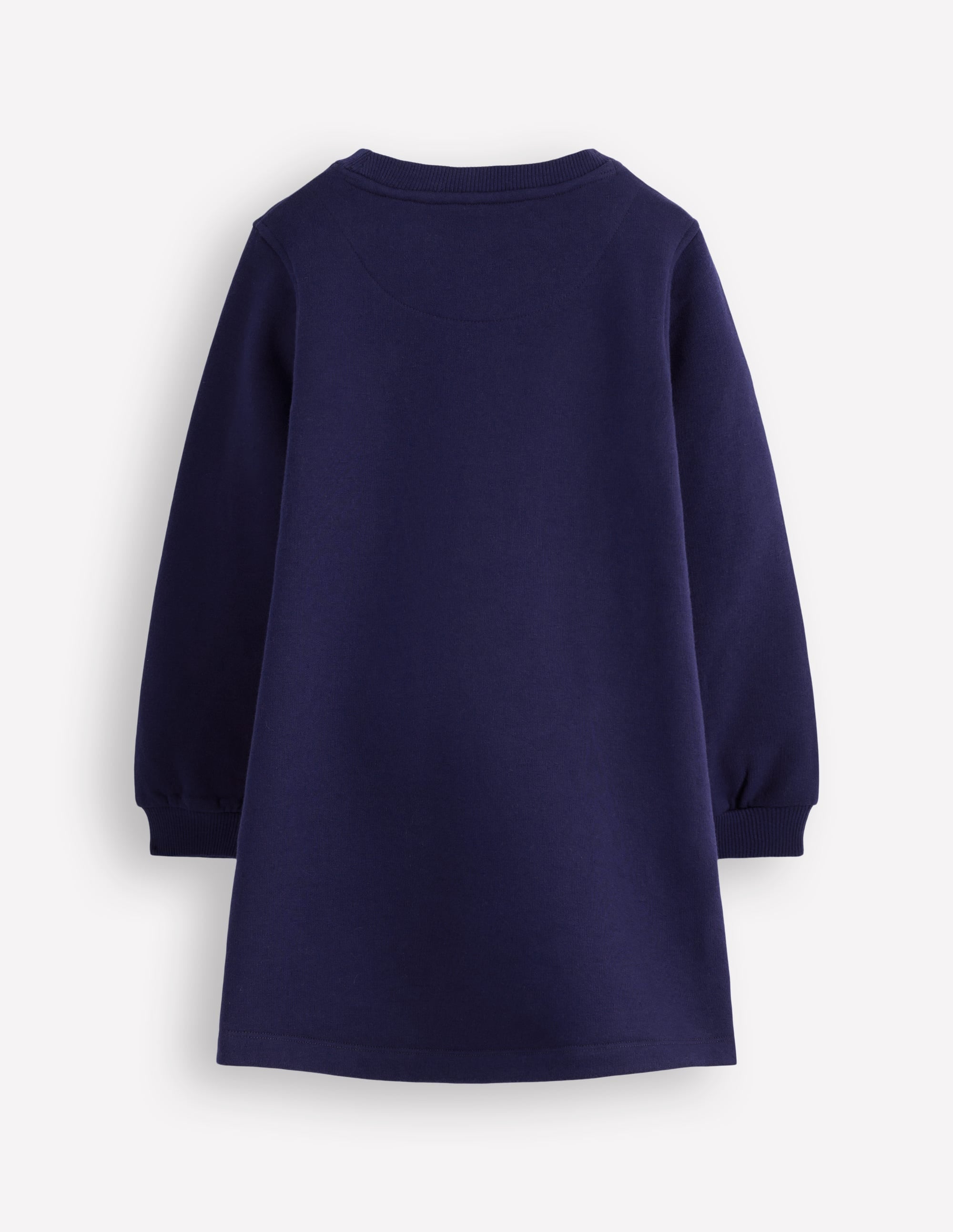 Ida Sweatshirt Appliqué Dress-College Navy Tigers - Image 2