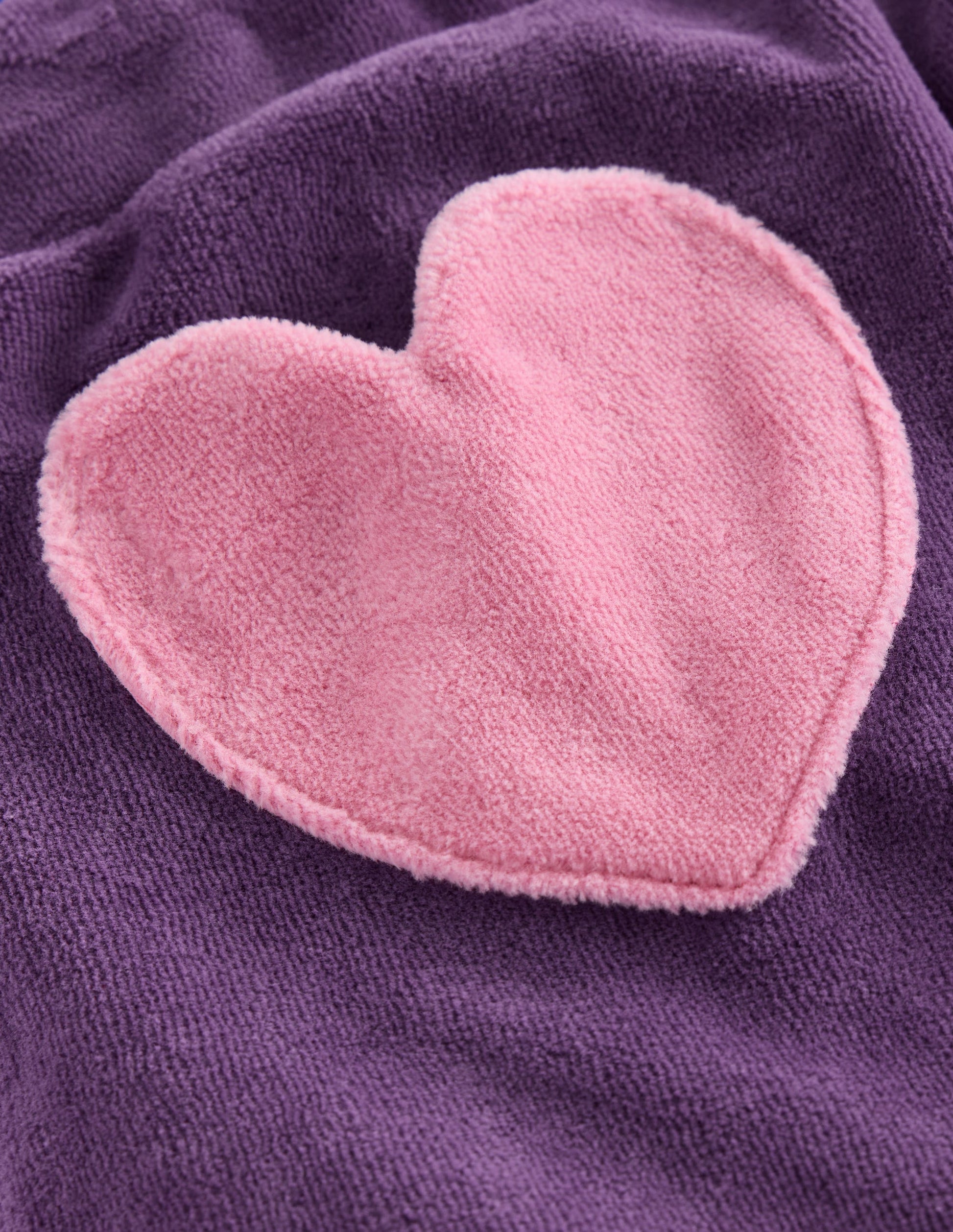 Heart Pocket Velour Sweatpants-Mystical Purple-3