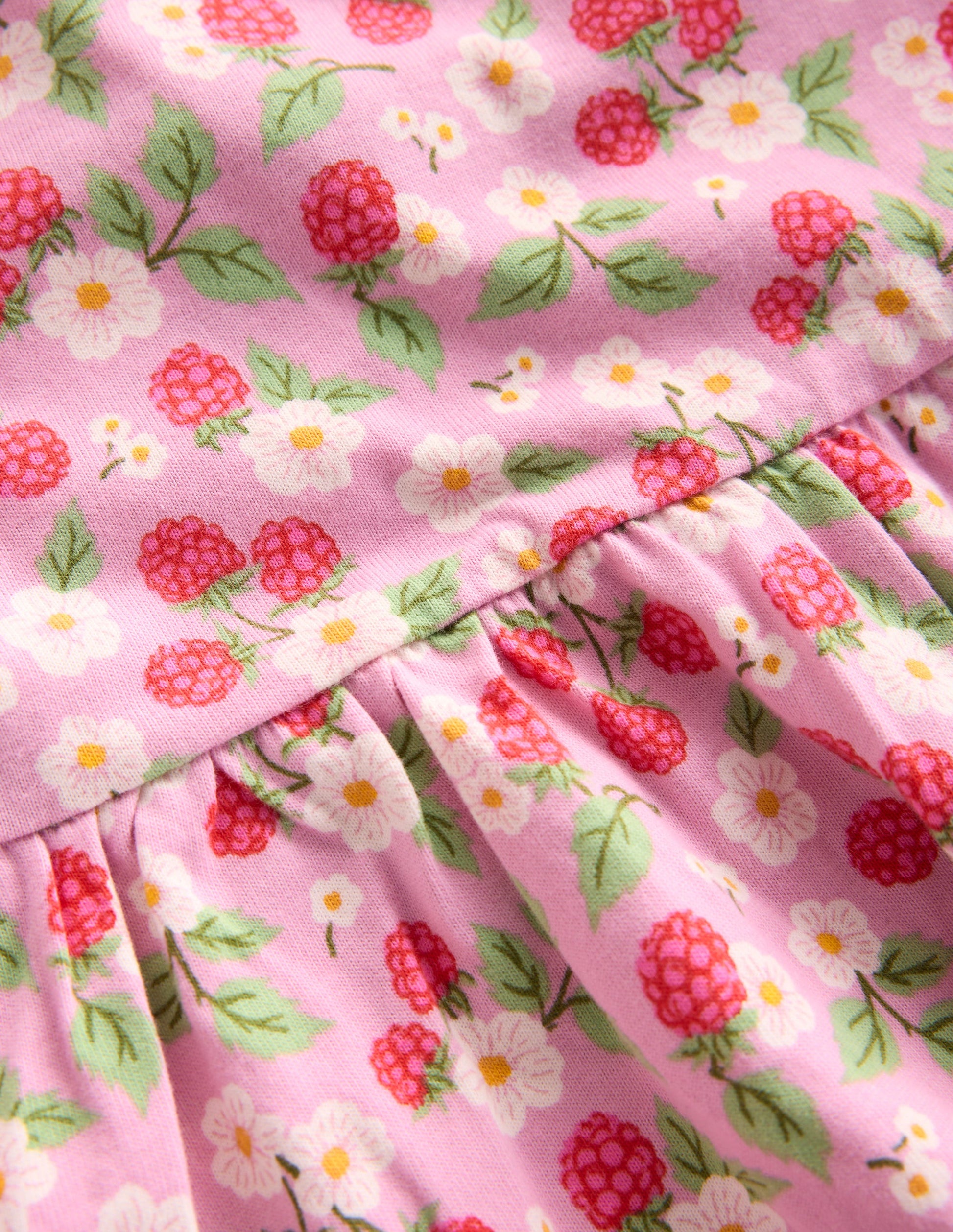 Posie Long Sleeve Jersey Dress-Soft Lavender Vintage Berry-3