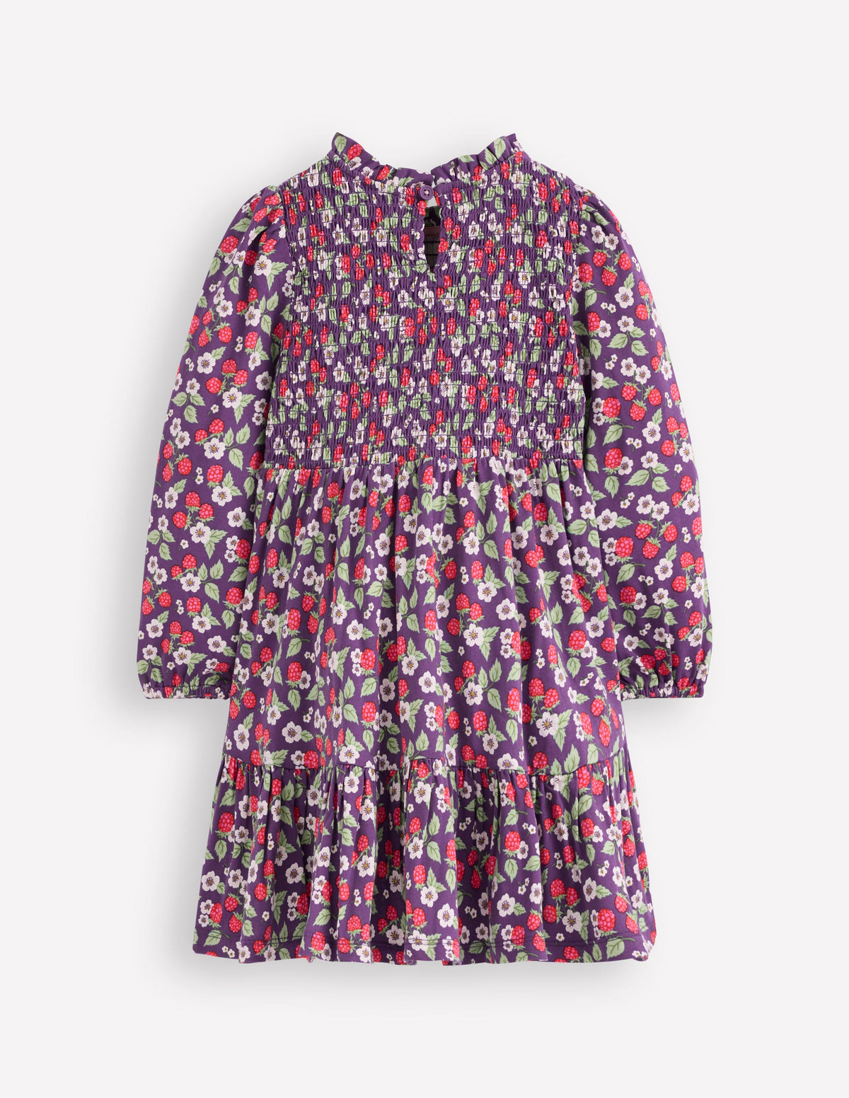 Aurora Long Sleeve Dress-Mystical Purple Vintage Berry - Image 2