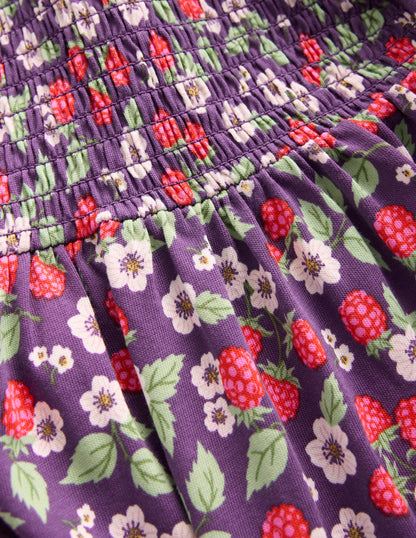 Aurora Long Sleeve Dress-Mystical Purple Vintage Berry-1