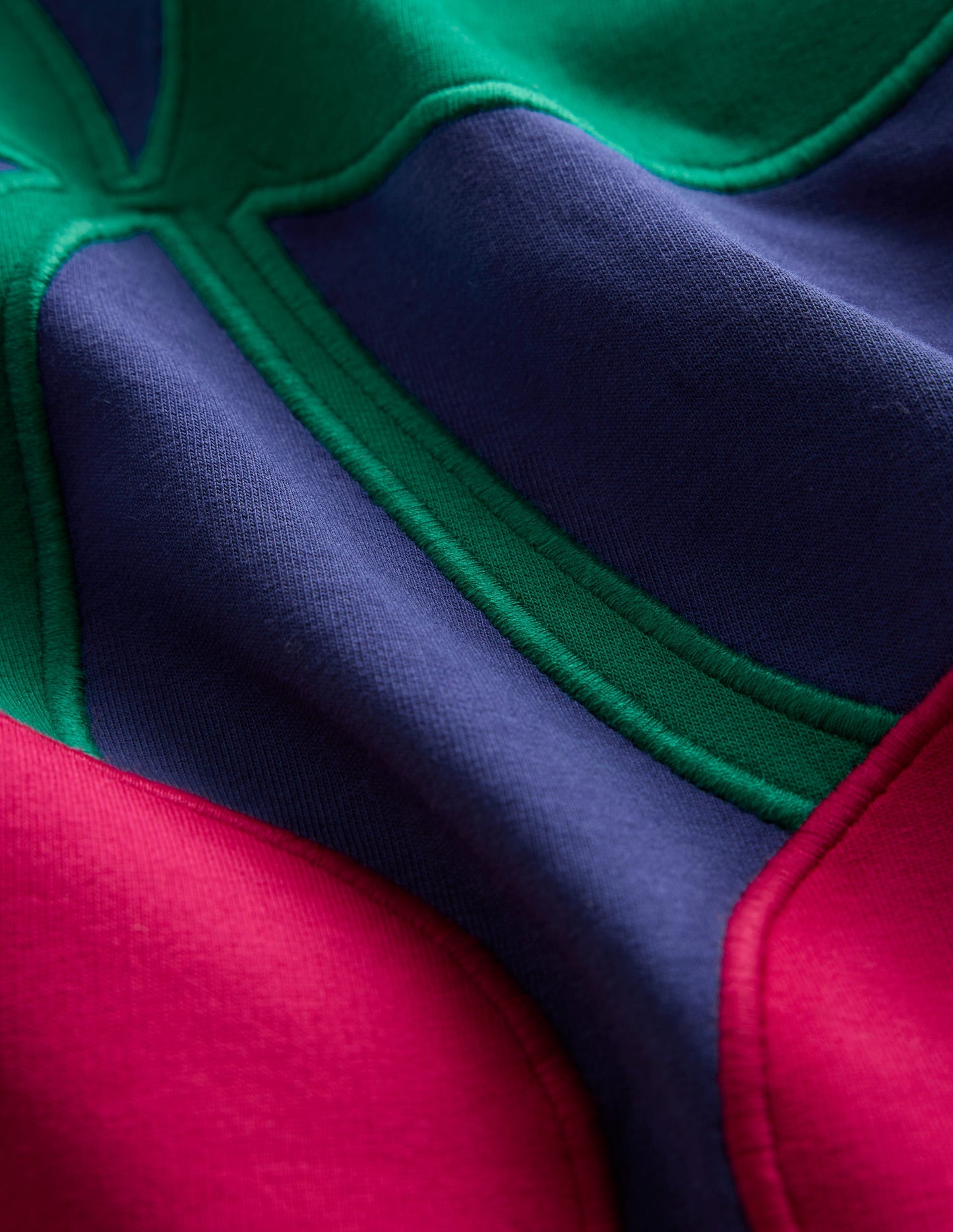 Logo Sweatshirt Dress-Starboard Blue Cherry