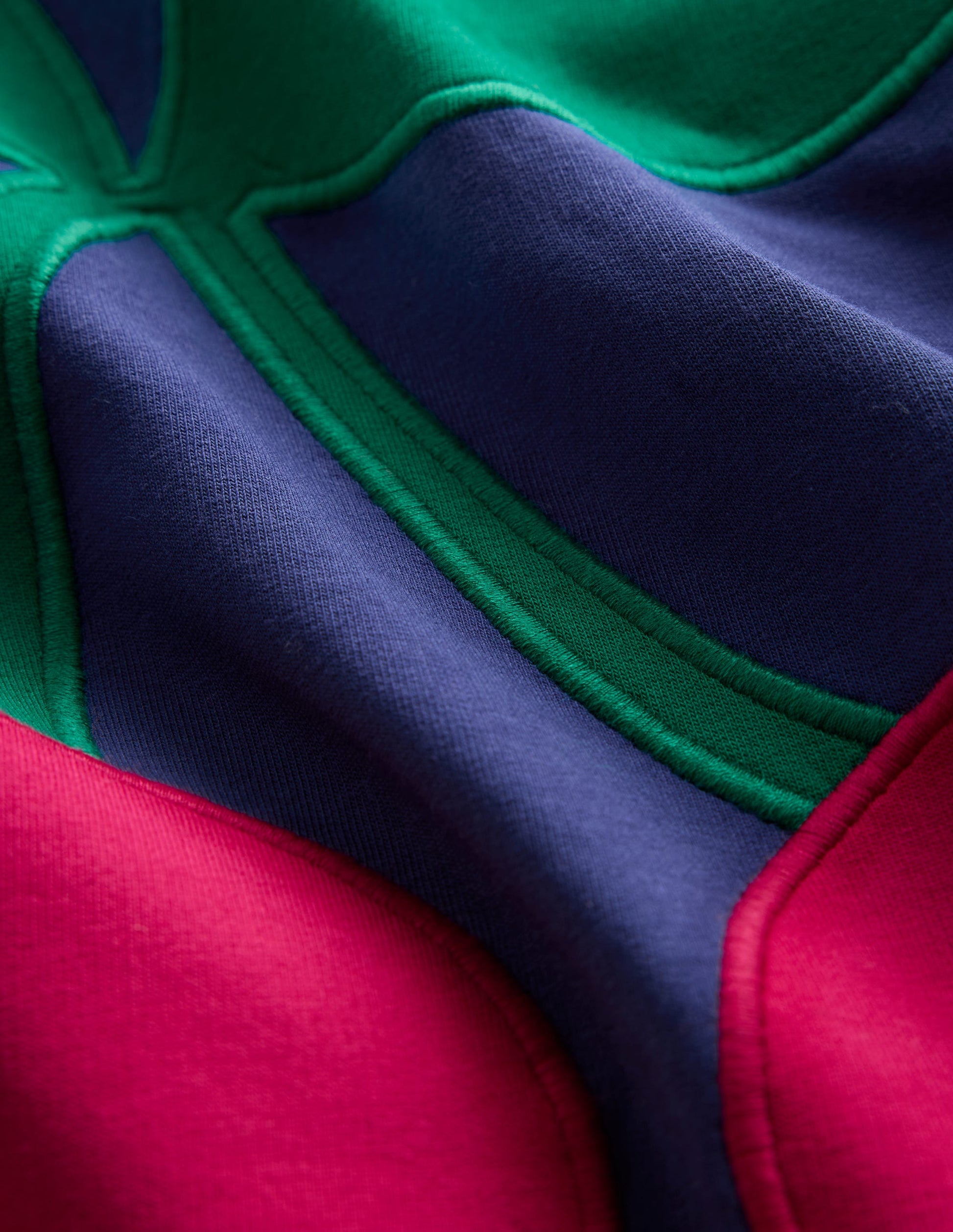 Logo Sweatshirt Dress-Starboard Blue Cherry-3