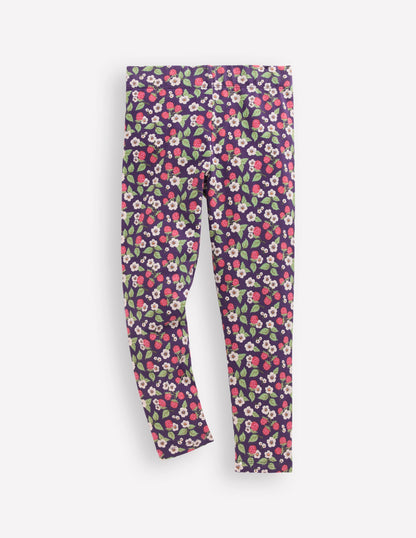 Fun Leggings-Mystical Purple Vintage Berry-1