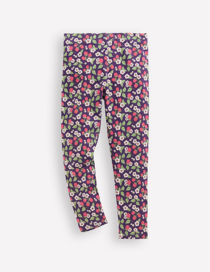 Fun Leggings-Mystical Purple Vintage Berry
