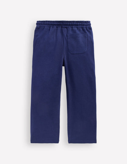 Bobbie Appliqué Sweatpants-College Navy Hearts-2