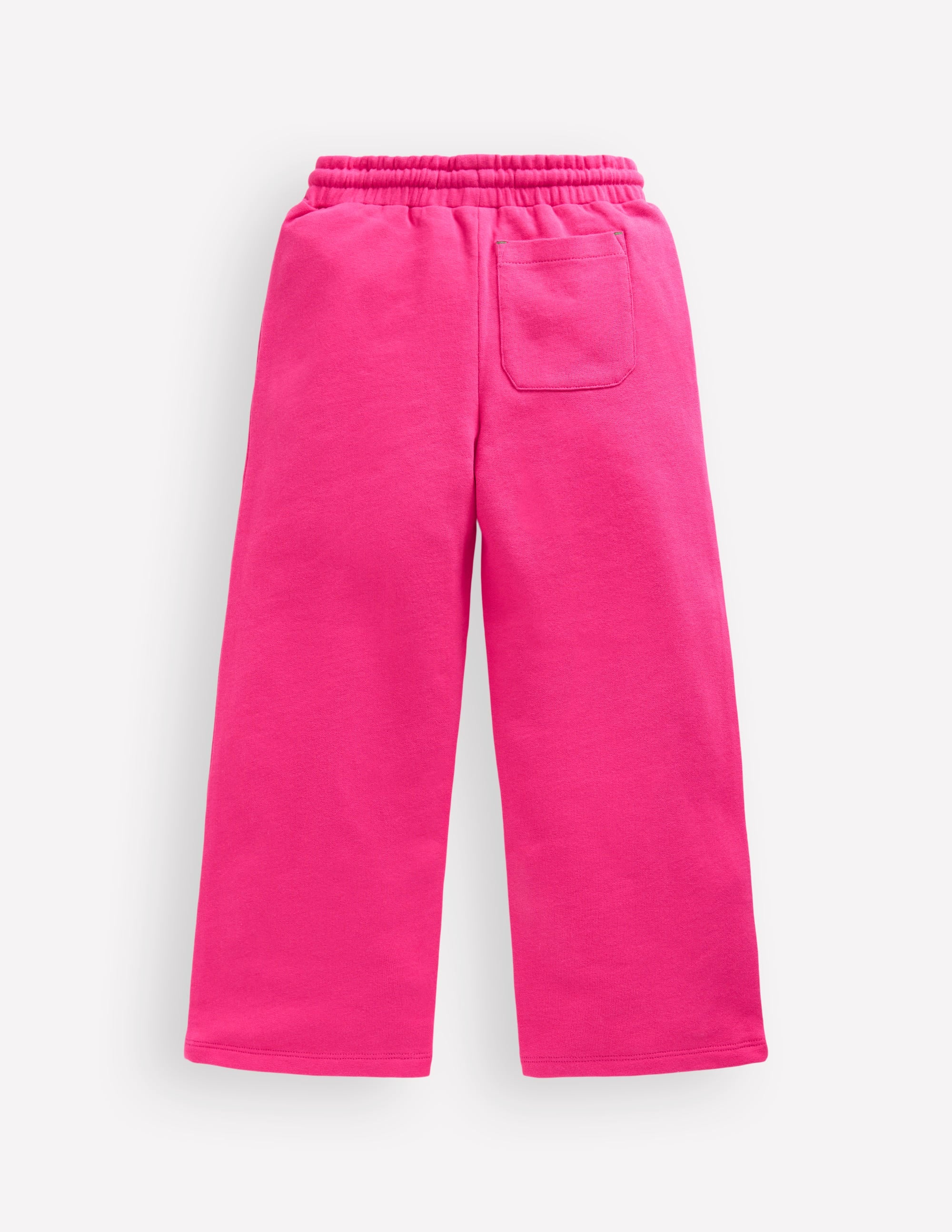 Bobbie Appliqué Sweatpants-Raspberry Pink Flowers - Image 2