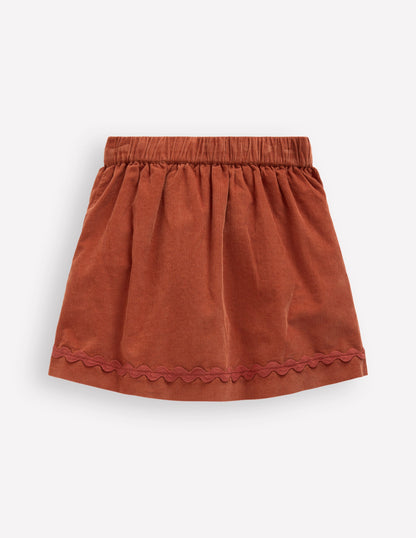 Ric Rac Skirt-Barn Red-2