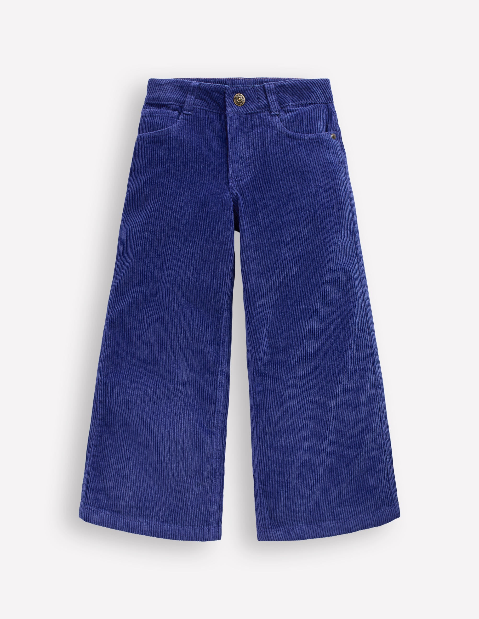 Wide Leg Pants-Sapphire Blue - Image 1