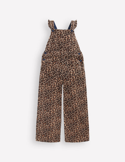 Frill Overalls-Leopard-1
