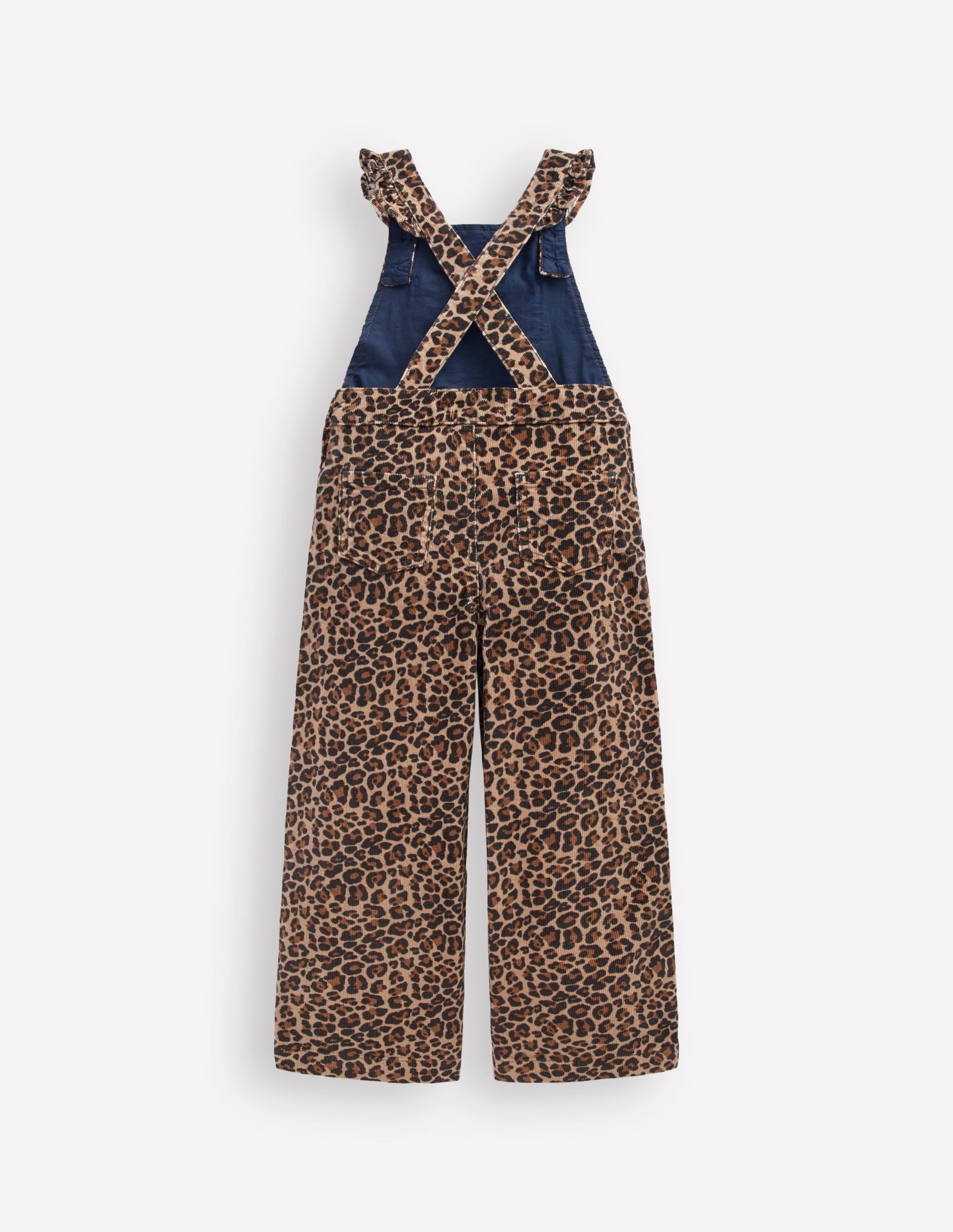 Frill Overalls-Leopard - Image 2
