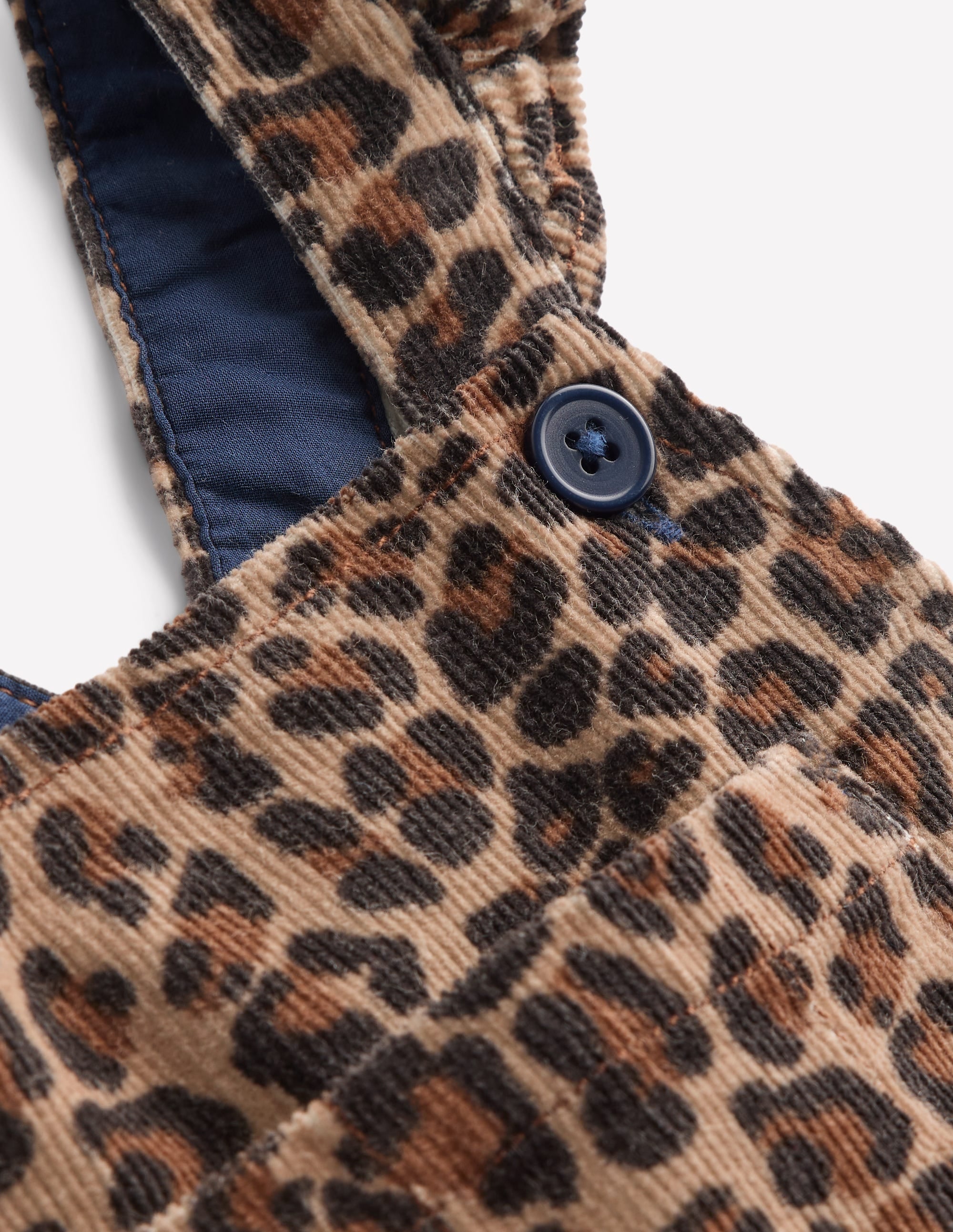 Frill Overalls-Leopard - Image 3