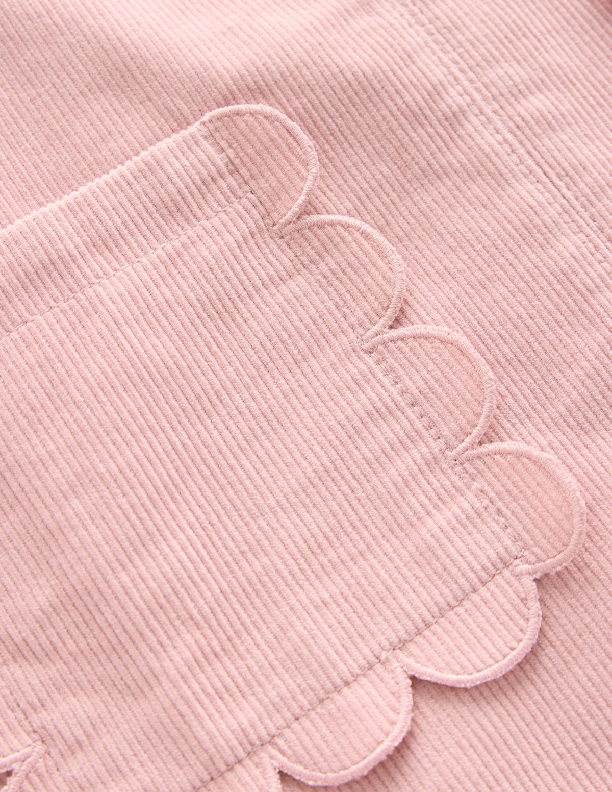 Robe Vintage 3 Pièces Rose - Taille PXS (Très Petite) - Longueur Genoux - Manches Longues - Occasion