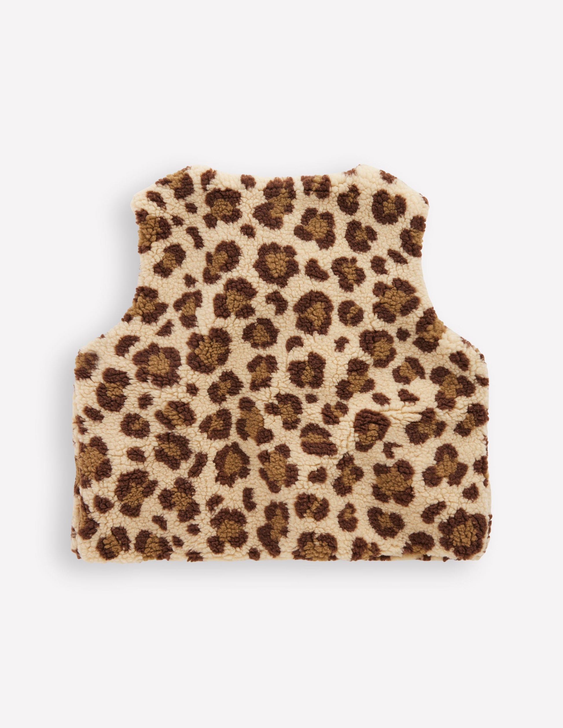 Relaxed Borg Gilet-Leopard-2