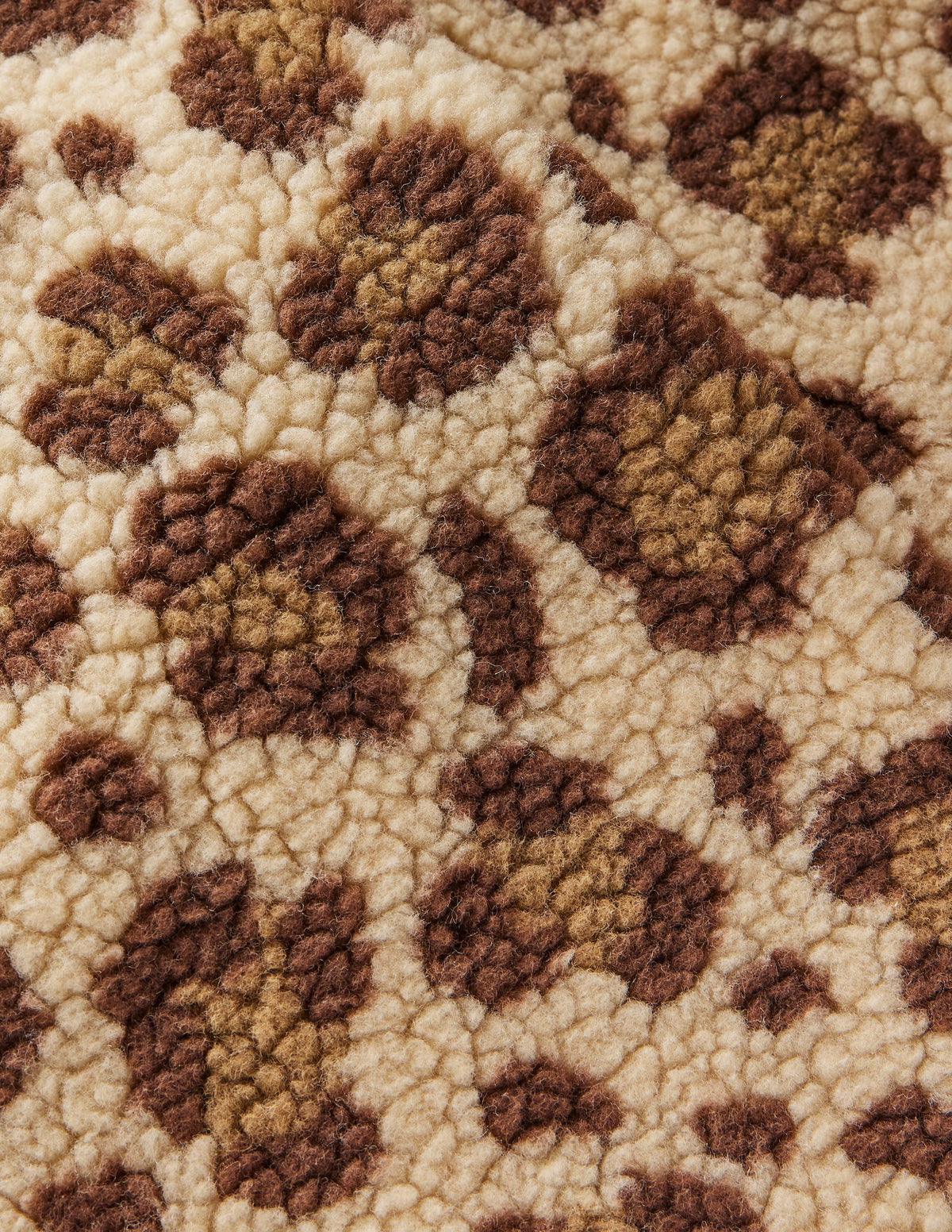 Relaxed Borg Gilet-Leopard - Image 3