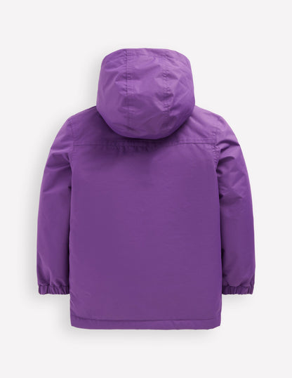 4-in-1 Waterproof Coat-Purple-2