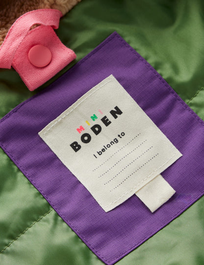 4-in-1 Waterproof Coat-Purple-4