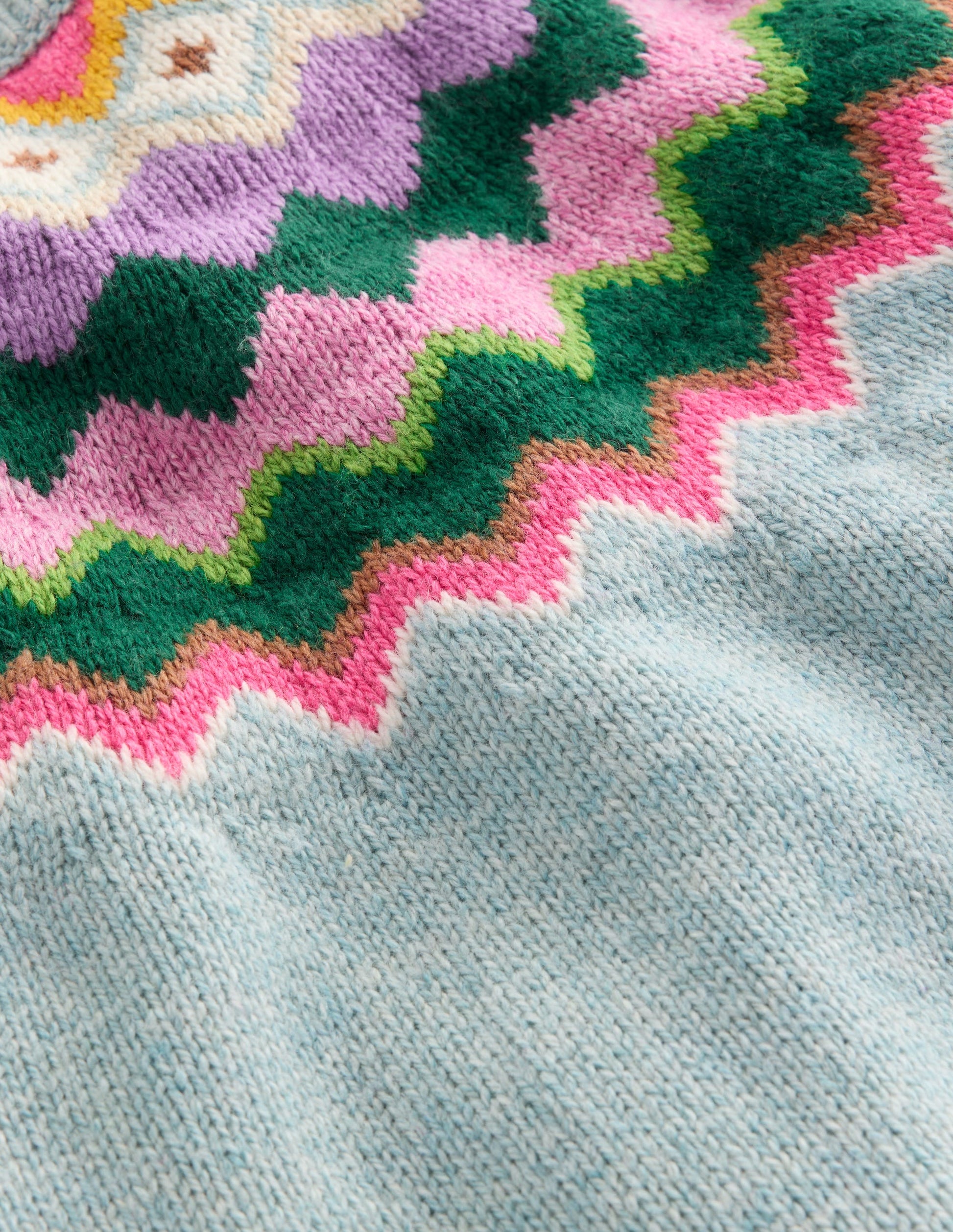 Eleanor Fair Isle Jumper-Sea Mist Blue Fair Isle-5