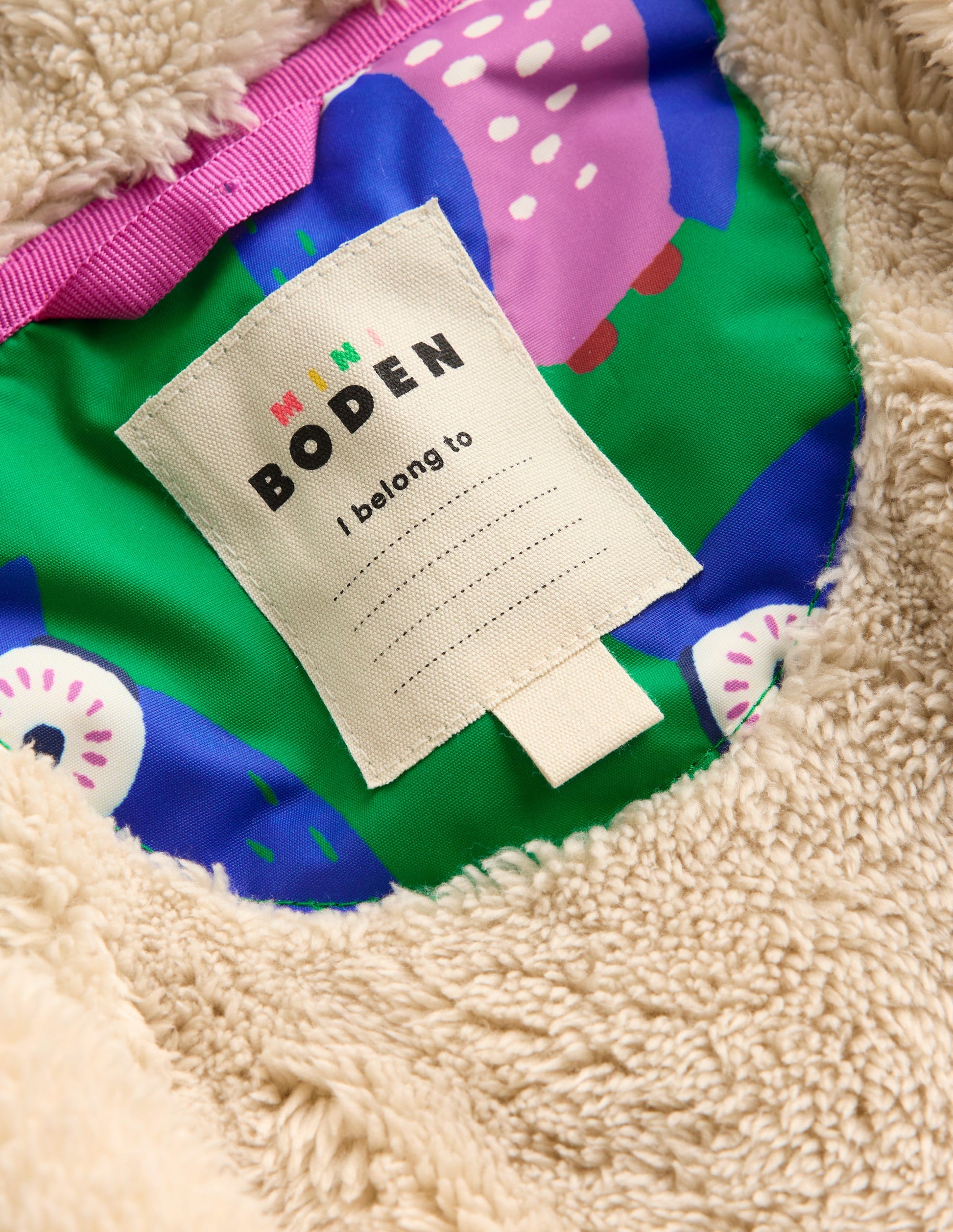 Sherpa Lined Anorak-Rich Emerald Geo Owls-4