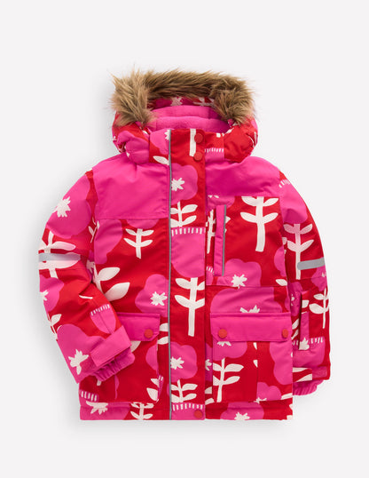 All-weather Waterproof Coat-Giant Pink-1