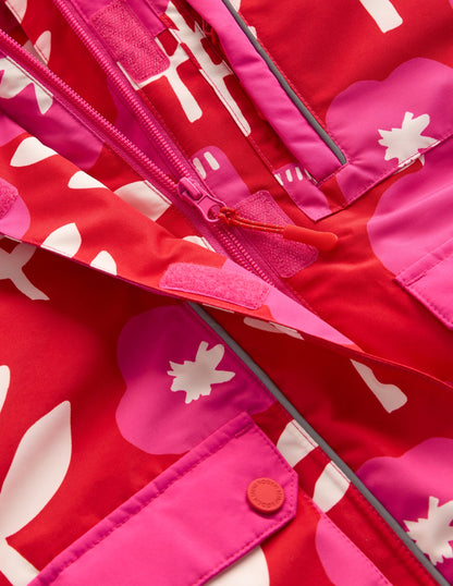 All-weather Waterproof Coat-Giant Pink-3