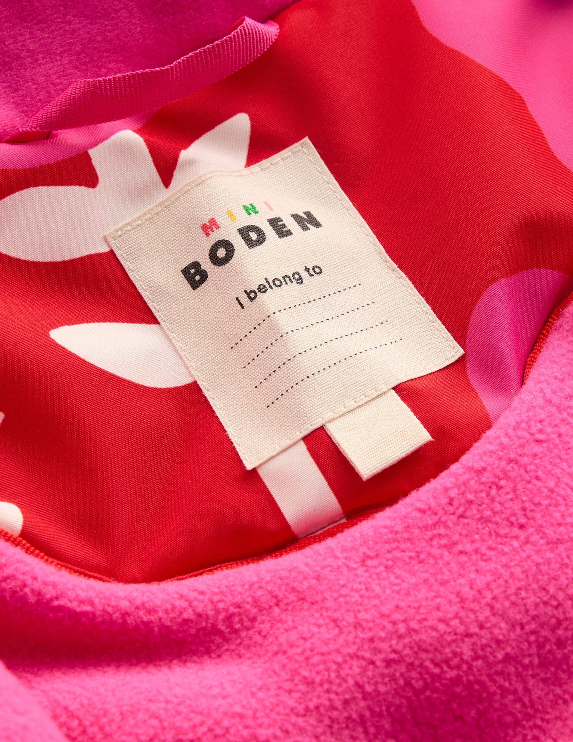 All-weather Waterproof Coat-Giant Pink-4