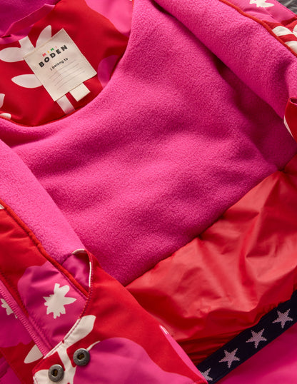 All-weather Waterproof Coat-Giant Pink-5