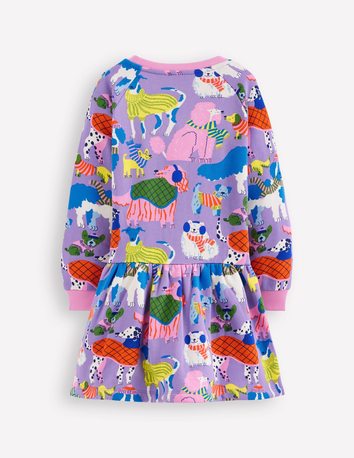 Cosy Sweatshirt Dress-Eggshell Blue Cosy Dogs