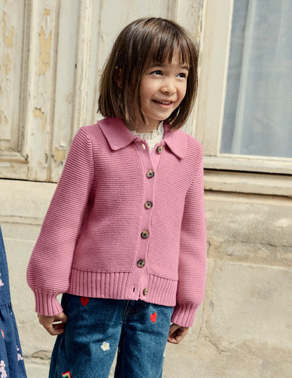 Collared Cardigan-Pink Haze-7