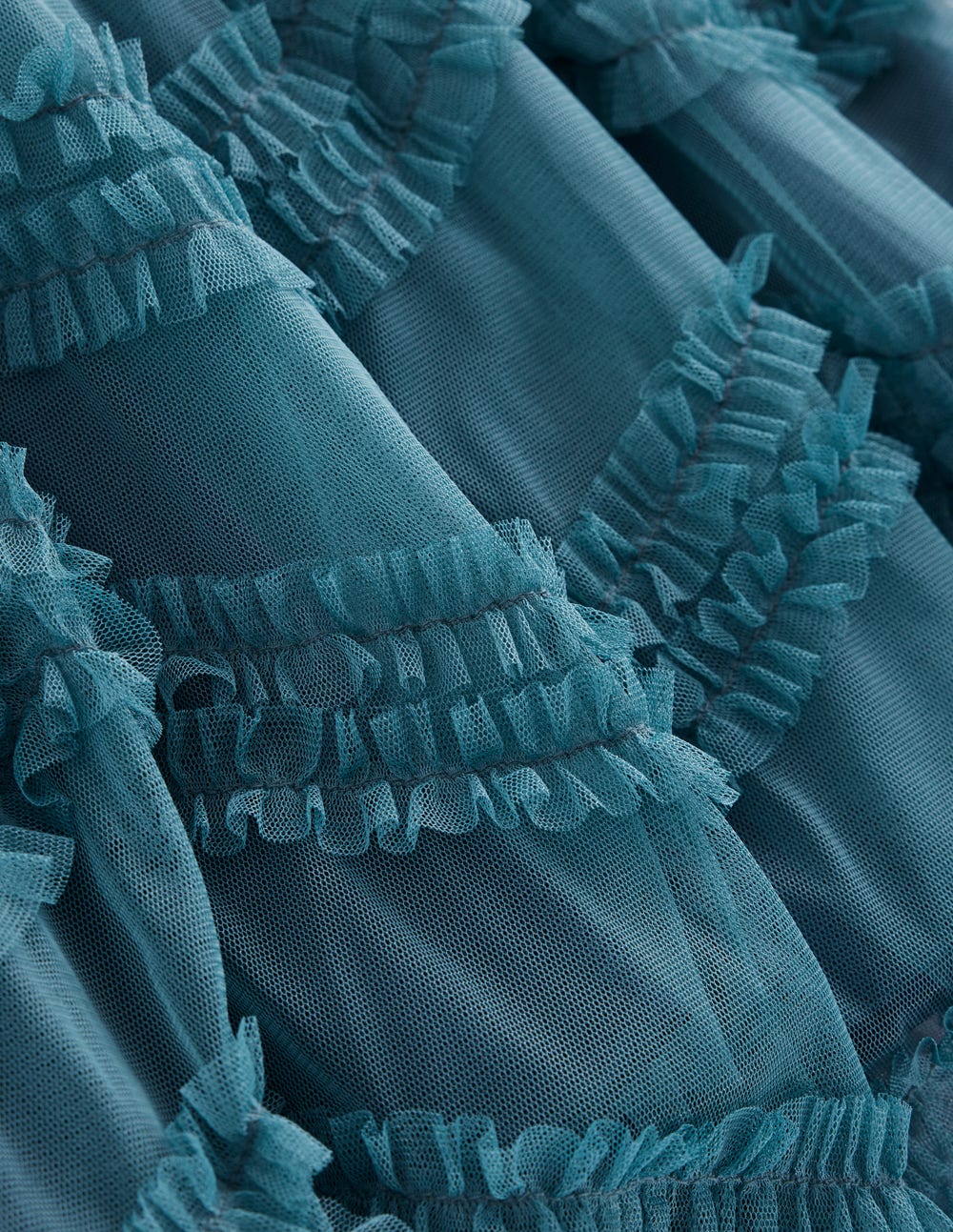 Velour Tulle Ballet Dress-Deep Sea Green | Boden USA Velour Tulle Ballet Dress-Deep Sea Green | Boden USA