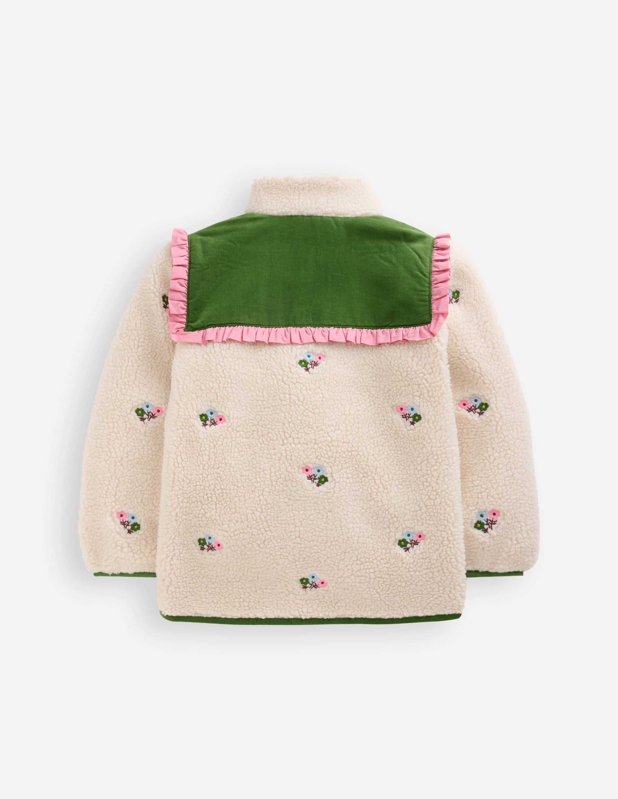 Pretty Borg Mix Jacket-Soft Ivory Embroidered - Image 2