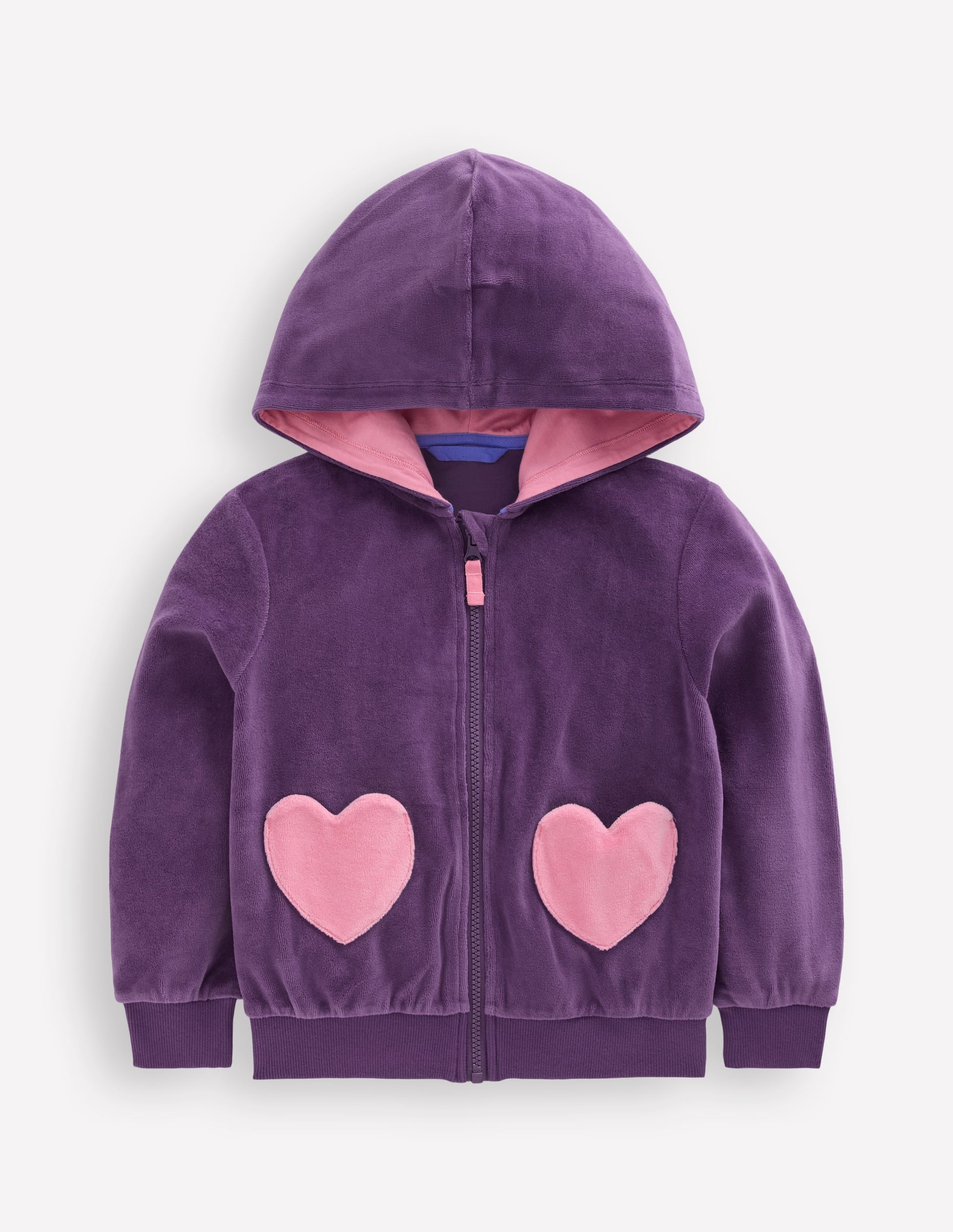 Velour Hoodie-Mystical Purple - Image 1