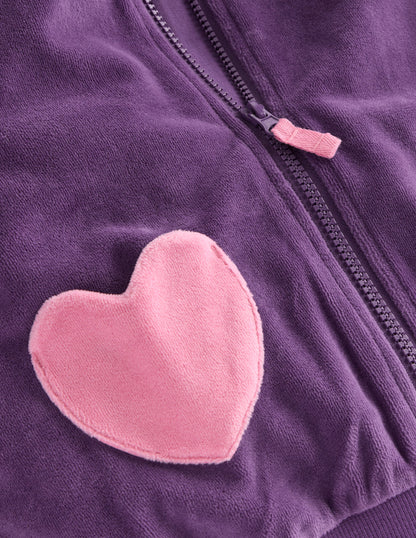 Velour Hoodie-Mystical Purple-3