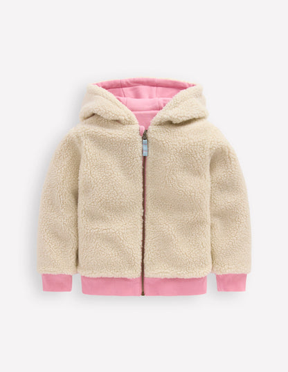 Reversible Borg Hoodie-Vintage Mauve/Kingfisher Blue-4