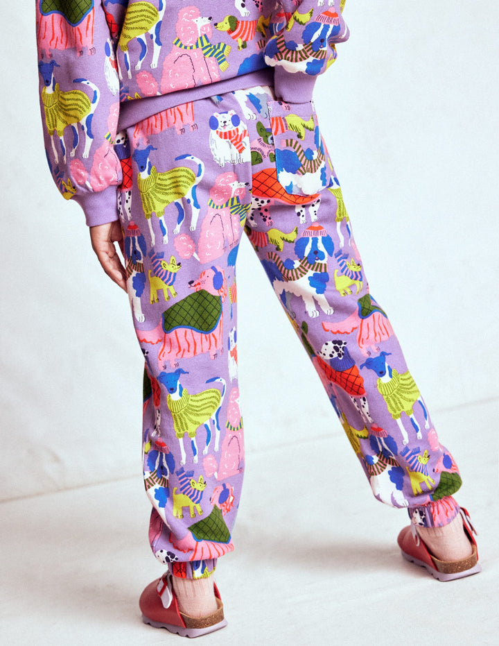 Fun Printed Jogger-Cosy Pups