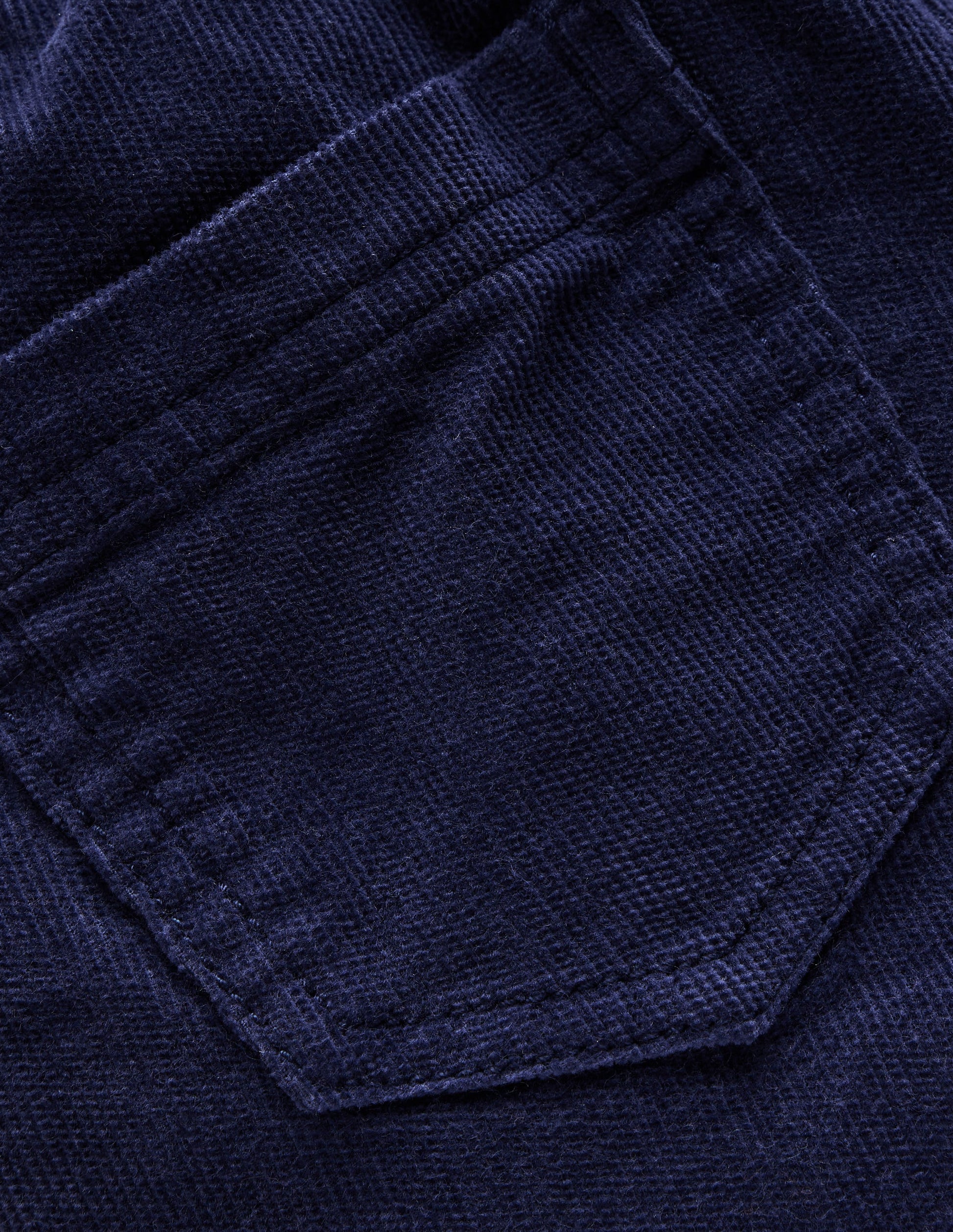 Flared Cord Leggings-College Navy-4