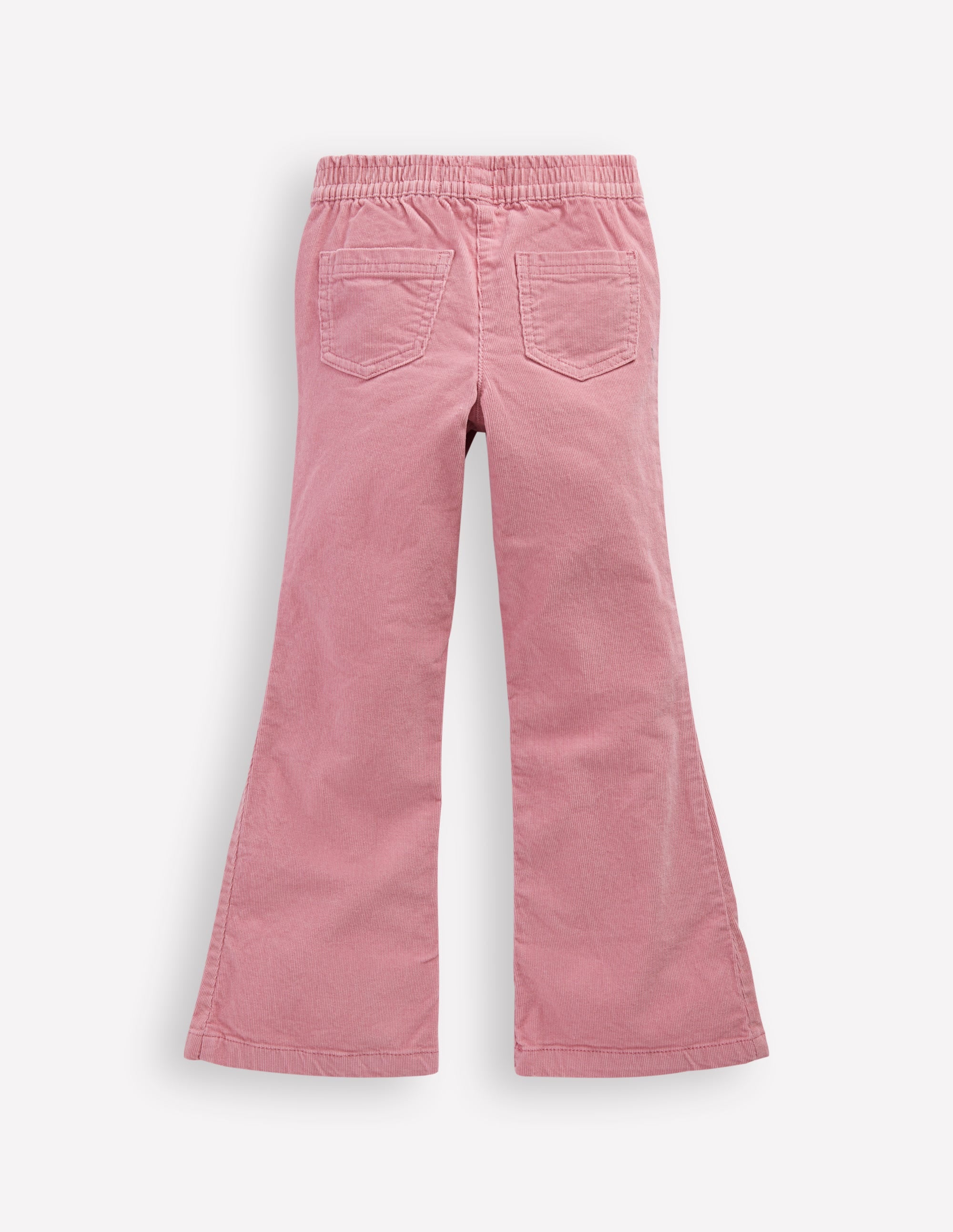 Flared Cord Leggings-Pink Haze - Image 2