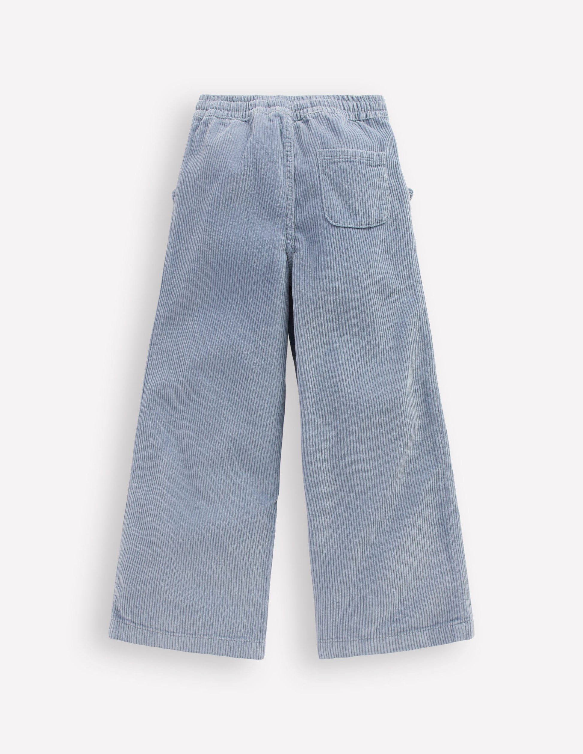 Relaxed Cord Pants-Blue-2
