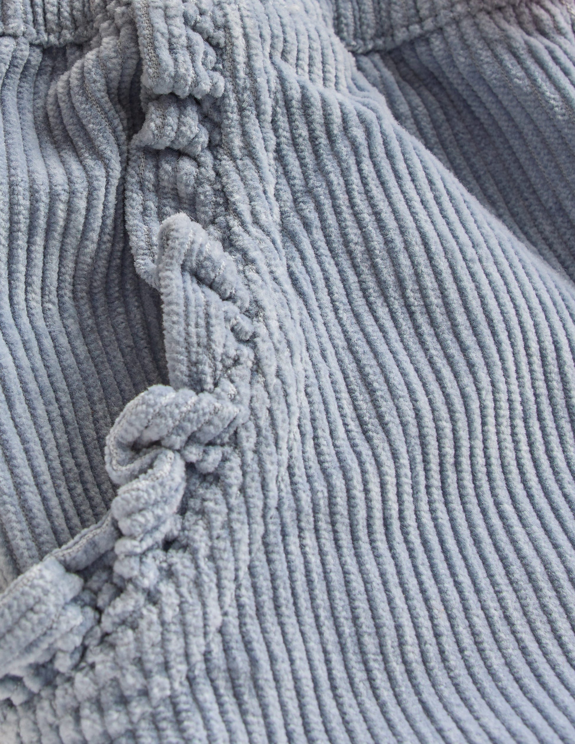 Relaxed Cord Pants-Blue-3