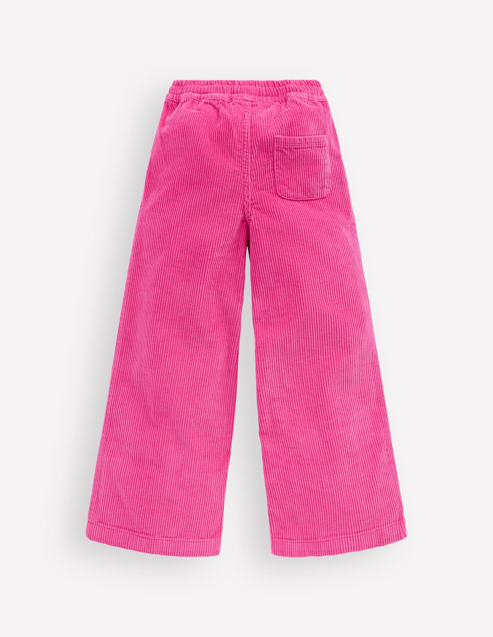 Relaxed Cord Pants-Raspberry Pink-2