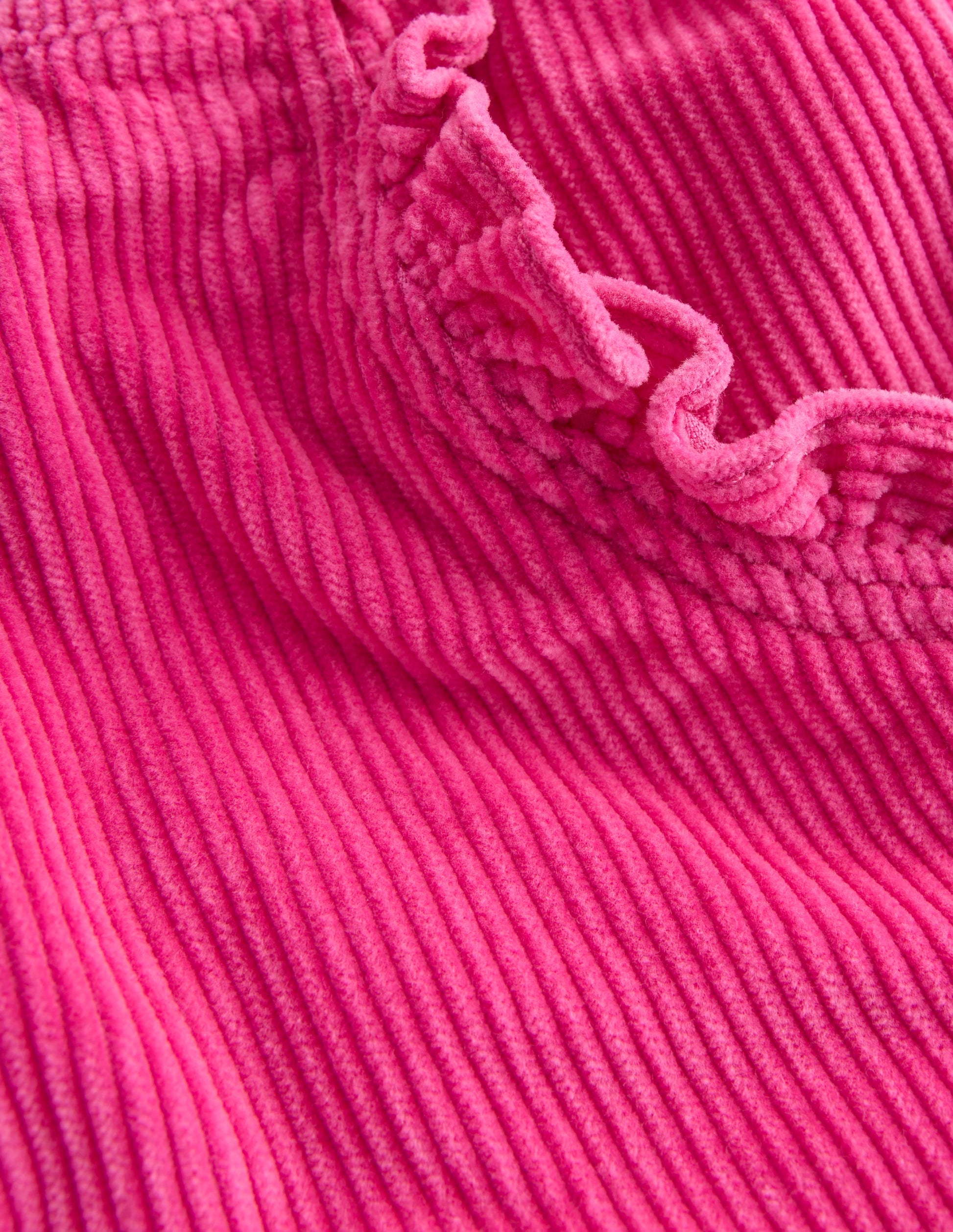 Relaxed Cord Pants-Raspberry Pink-3
