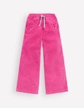 Relaxed Cord Pants-Raspberry Pink