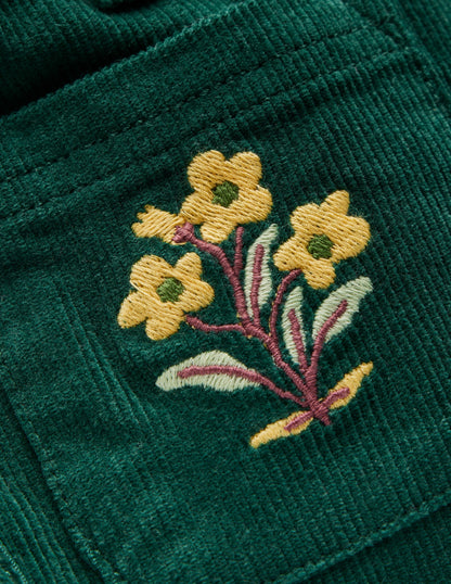 Kick Flare Pants-Emerald Night-5